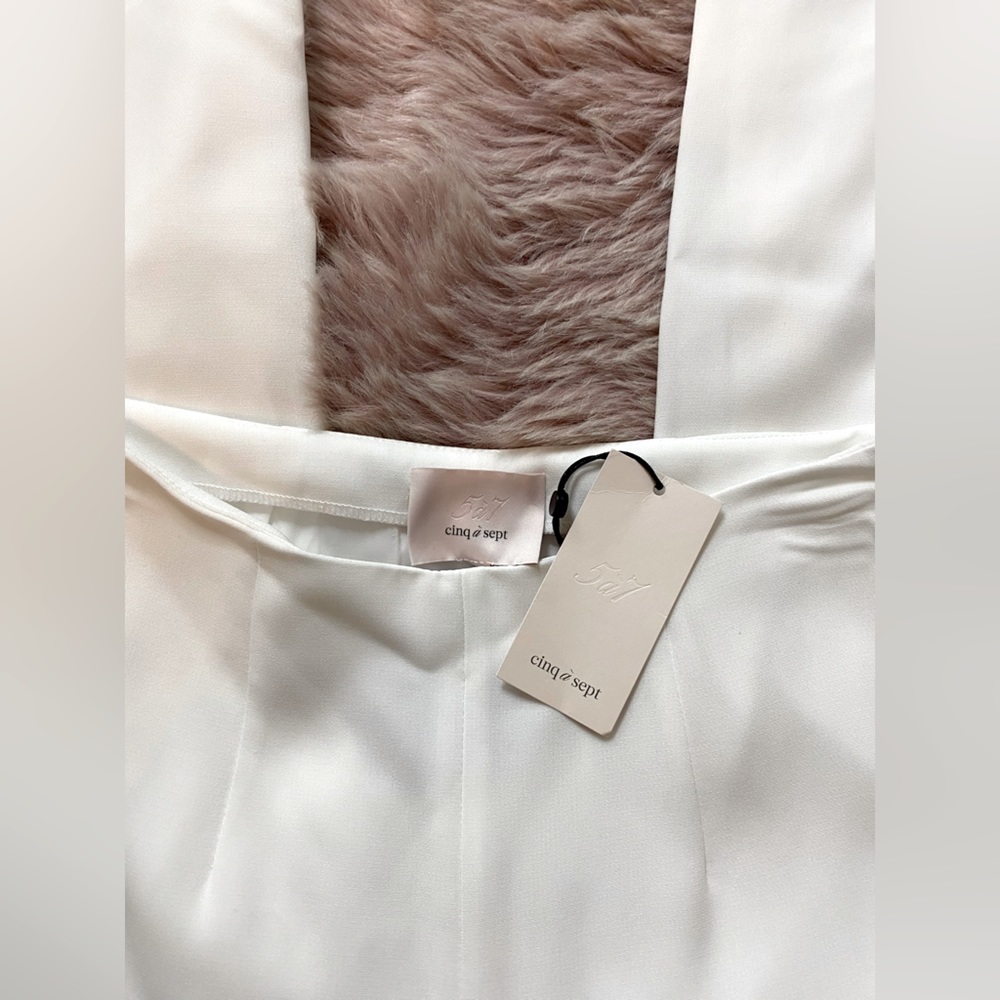 Cinq A Sept Lou Lou Side-Split bow pants 🛍️ - Picture 2 of 5